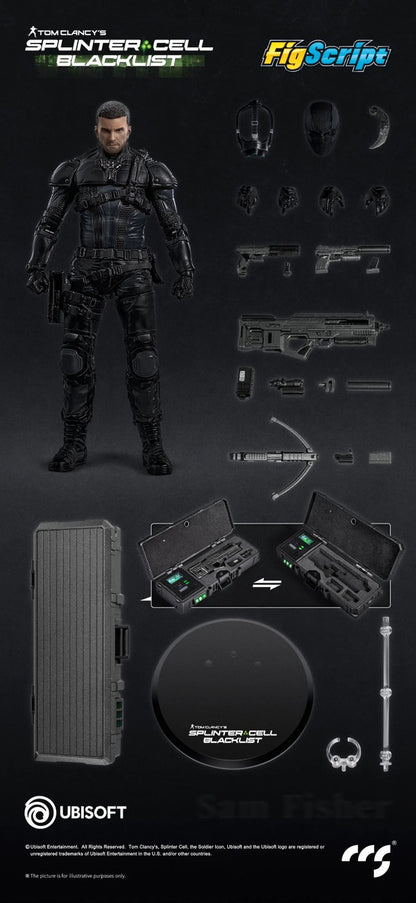 Preventa Figura Sam Fisher - Splinter Cell: Blacklist - FigScript marca CCSToys escala 1/12