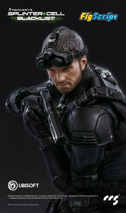 Preventa Figura Sam Fisher - Splinter Cell: Blacklist - FigScript marca CCSToys escala 1/12