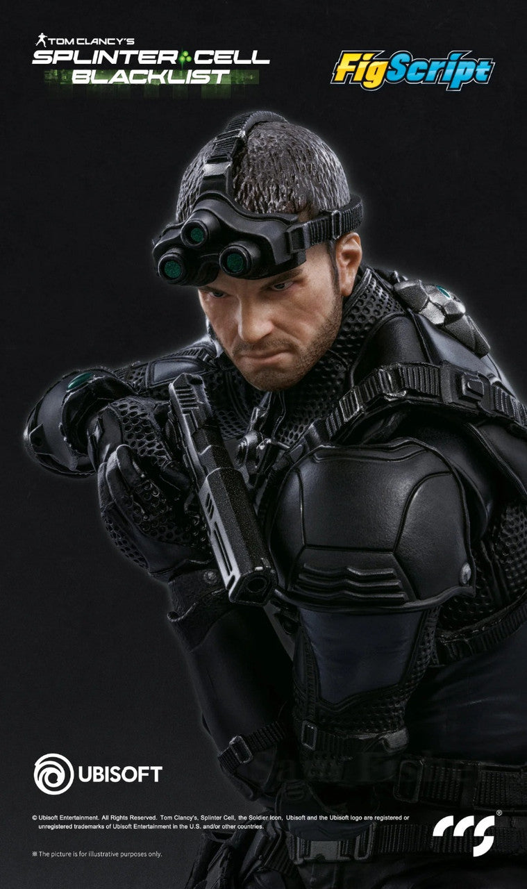 Pedido Figura Sam Fisher - Splinter Cell: Blacklist - FigScript marca CCSToys escala 1/12