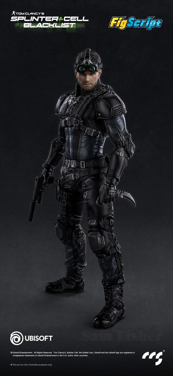 Preventa Figura Sam Fisher - Splinter Cell: Blacklist - FigScript marca CCSToys escala 1/12