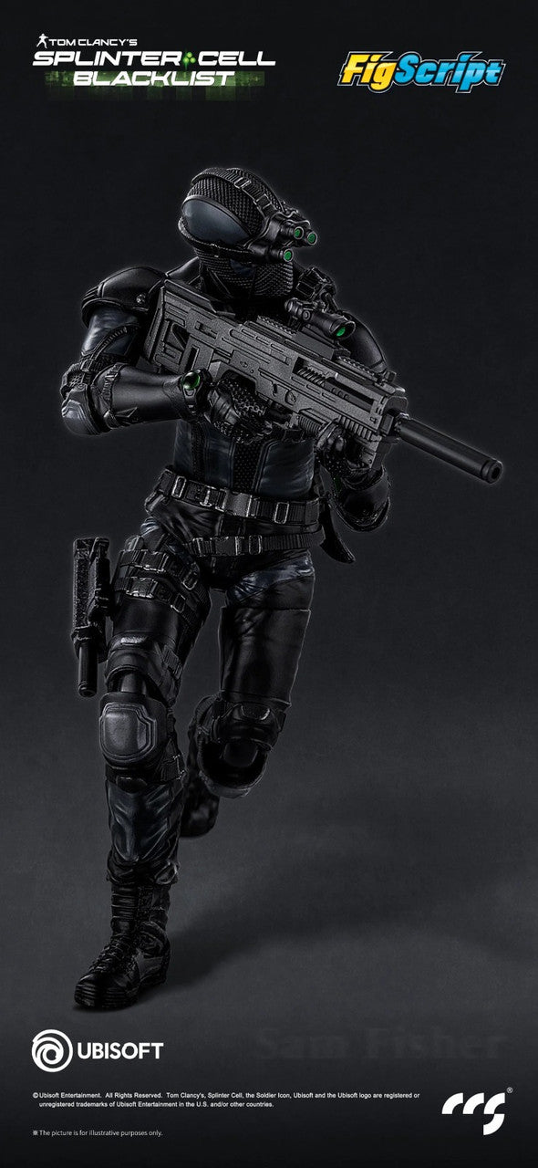 Preventa Figura Sam Fisher - Splinter Cell: Blacklist - FigScript marca CCSToys escala 1/12