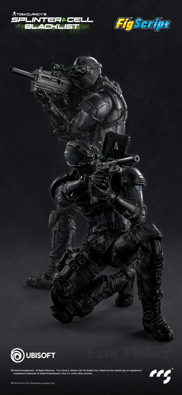 Preventa Figura Sam Fisher - Splinter Cell: Blacklist - FigScript marca CCSToys escala 1/12