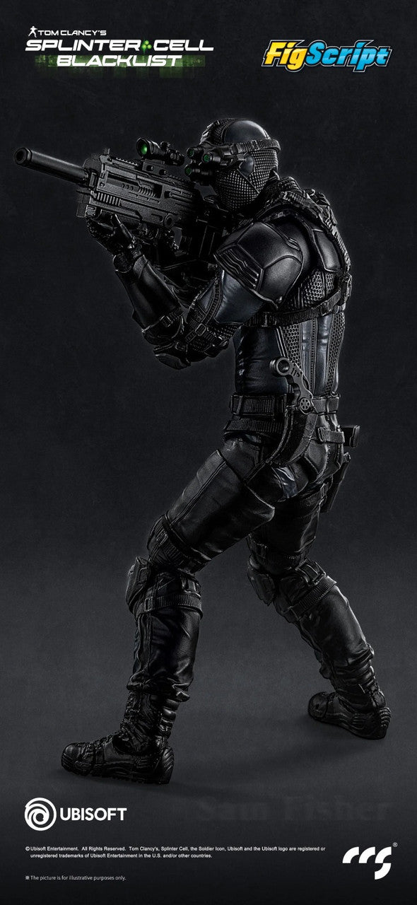 Preventa Figura Sam Fisher - Splinter Cell: Blacklist - FigScript marca CCSToys escala 1/12