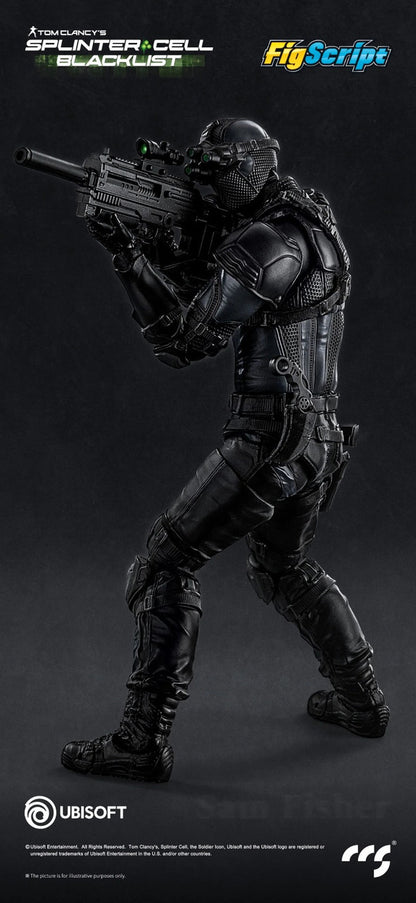 Preventa Figura Sam Fisher - Splinter Cell: Blacklist - FigScript marca CCSToys escala 1/12