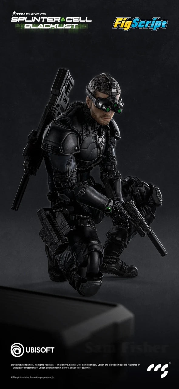 Preventa Figura Sam Fisher - Splinter Cell: Blacklist - FigScript marca CCSToys escala 1/12