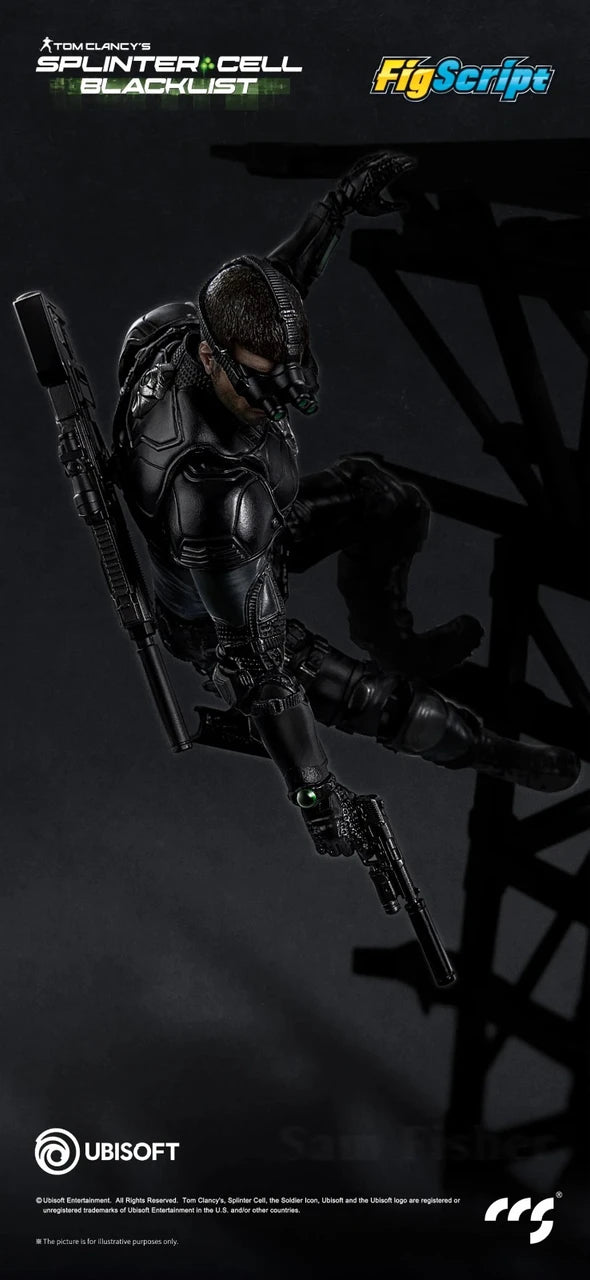 Preventa Figura Sam Fisher - Splinter Cell: Blacklist - FigScript marca CCSToys escala 1/12