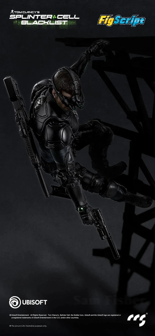 Preventa Figura Sam Fisher - Splinter Cell: Blacklist - FigScript marca CCSToys escala 1/12