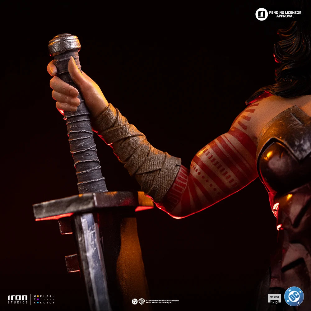 Preventa Estatua Absolute Wonder Woman - DC Comics marca Iron Studios escala de arte 1/10