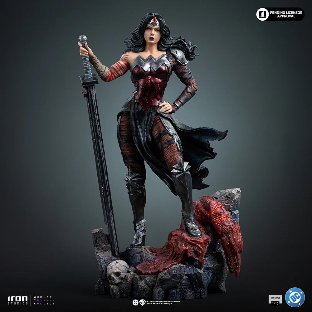 Preventa Estatua Absolute Wonder Woman - DC Comics marca Iron Studios escala de arte 1/10
