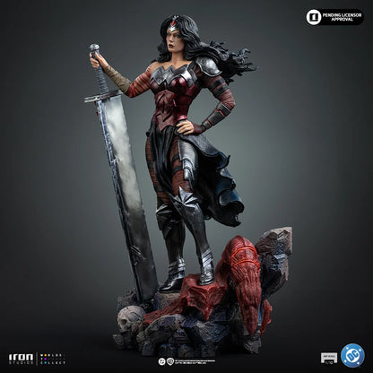 Preventa Estatua Absolute Wonder Woman - DC Comics marca Iron Studios escala de arte 1/10