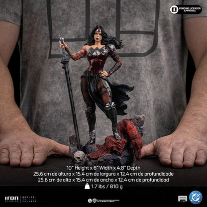 Preventa Estatua Absolute Wonder Woman - DC Comics marca Iron Studios escala de arte 1/10