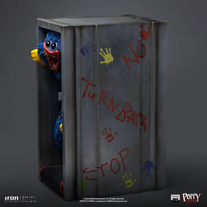 Preventa Estatua Huggy Wuggy - Poppy Playtime marca Iron Studios escala de arte 1/10