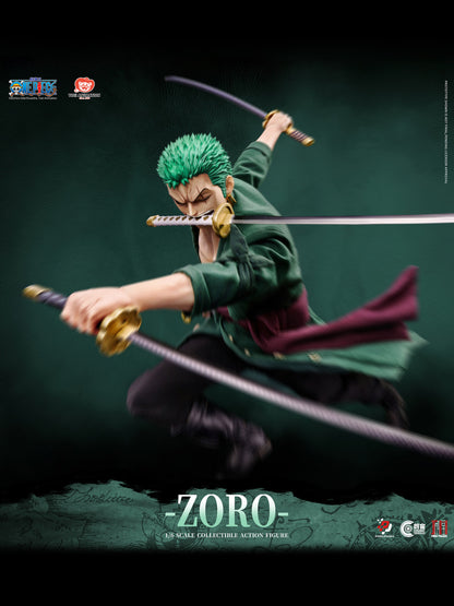 Preventa Figura ZORO (Deluxe Version) - One Piece marca Pixel Poses PP-200595 escala 1/6