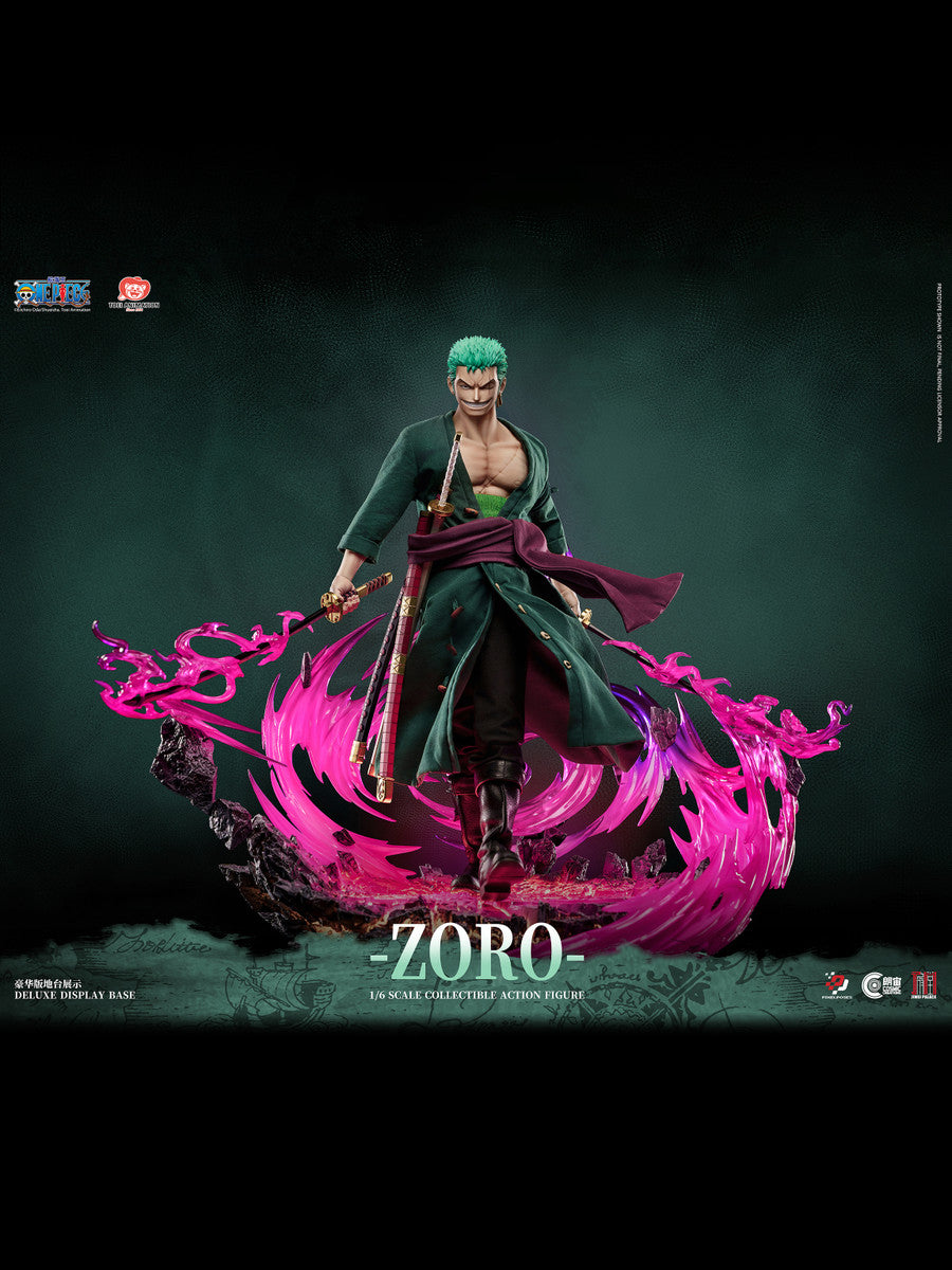 Preventa Figura ZORO (Deluxe Version) - One Piece marca Pixel Poses PP-200595 escala 1/6