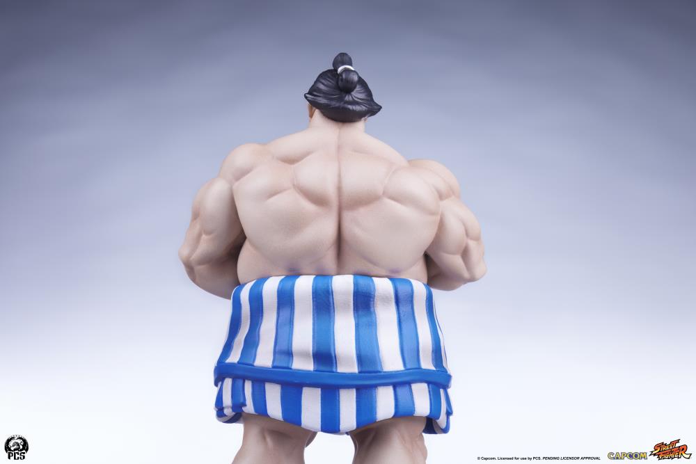 Preventa Set Estatuas Karin y E. Honda - Street Jam - Street Fighter marca PCS Collectibles escala 1/10