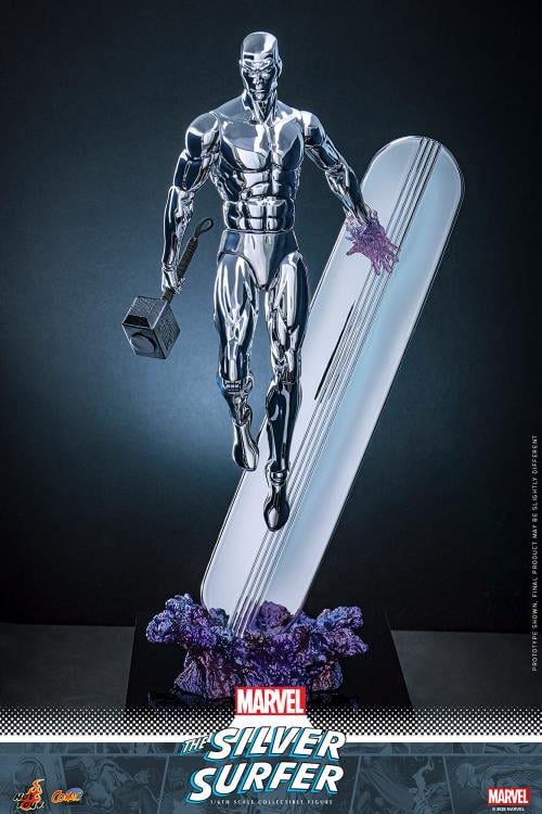 Preventa Figura Silver Surfer - Marvel Comics marca Hot Toys CMS033 escala 1/6