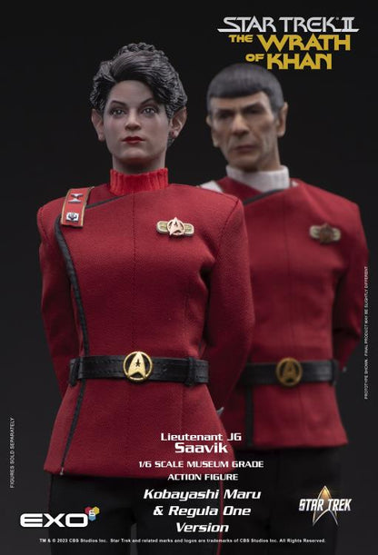 Preventa Figura Lieutenant Saavik (Kobayashi Maru version) - Star Trek: The Wrath of Khan marca EXO-6 EXO-01-047 escala 1/6