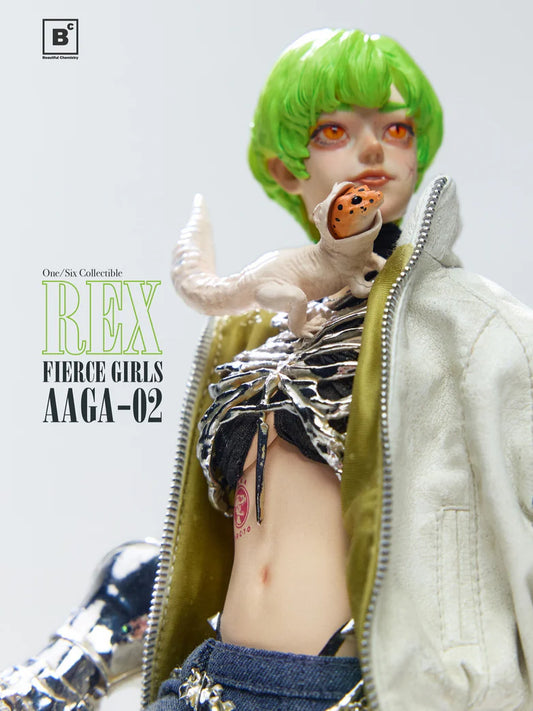 Preventa Figura AAGA-02 Rex - Fierce Girls Series - Entei Ryu (Diseñador) marca Beautiful Chemistry x Underverse UV202501 escala 1/6