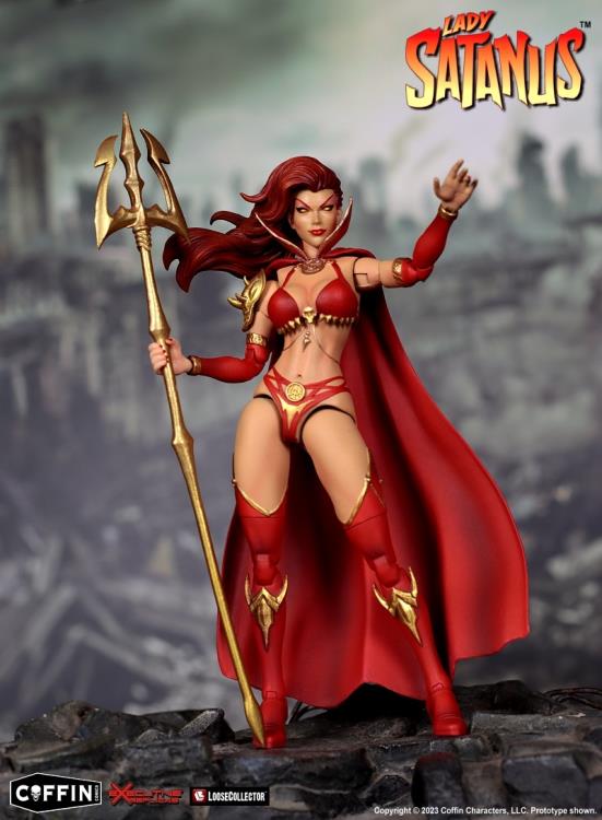 Preventa Figura Lady Satanus marca Executive Replicas escala pequeña 1/12