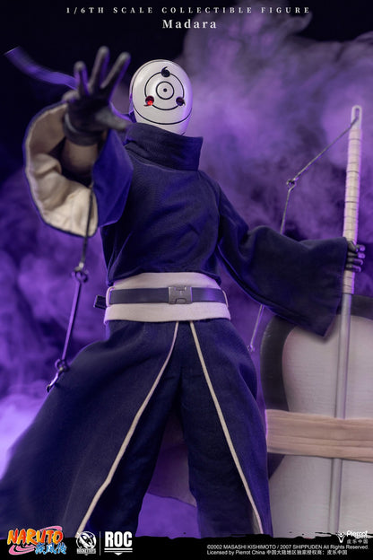 Preventa Figura Madara Uchiha (White Mask Version) - Naruto Shippuden marca Rocket Toys ROC-021 escala 1/6