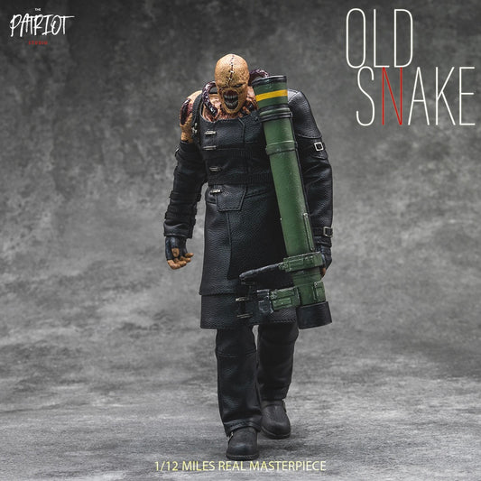 Preventa Figuras Old Snake Type I y Type-II (combo set) marca Patriot Studio PA020C escala pequeña 1/12