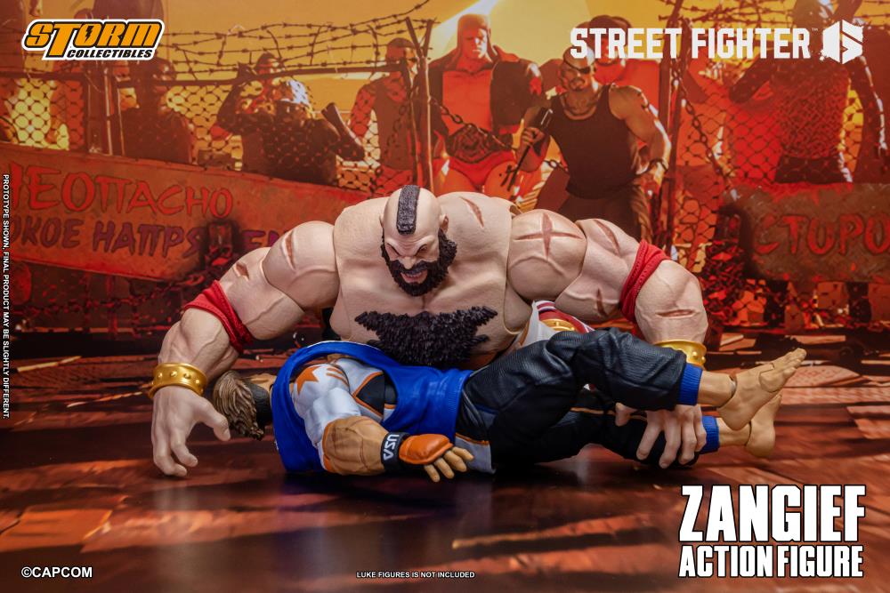 Pedido Figura Zangief - Street Fighter 6 marca Storm Collectibles escala 1/12