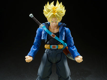 Pedido Figura Super Saiyan Trunks (Boy from the Future) - Dragon Ball Z - S.H.Figuarts marca Bandai Spirits escala pequeña 1/12