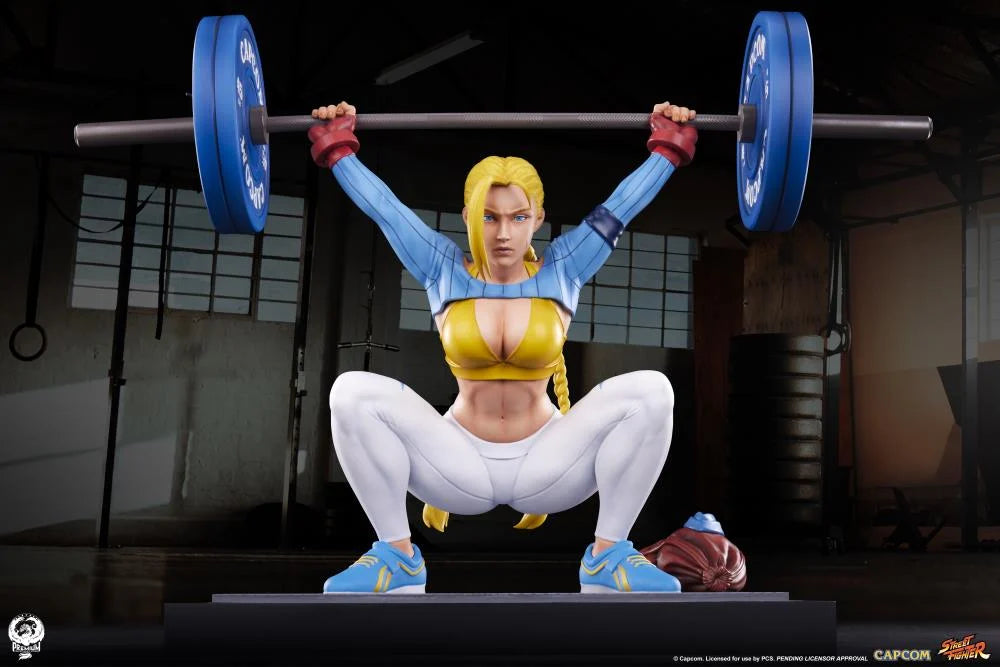 Preventa Estatua Cammy (Powerlifting Alpha Version) - Street Fighter Premier Series marca PCS Collectibles escala 1/4