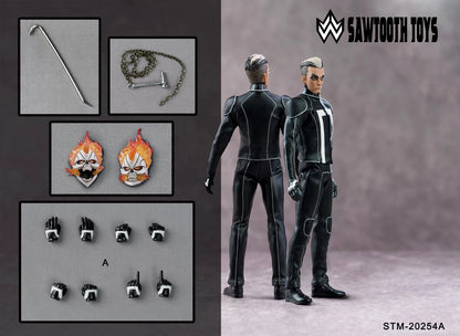 Preventa Figura Flame Head Knight marca Sawtooth STM-20254A escala 1/12