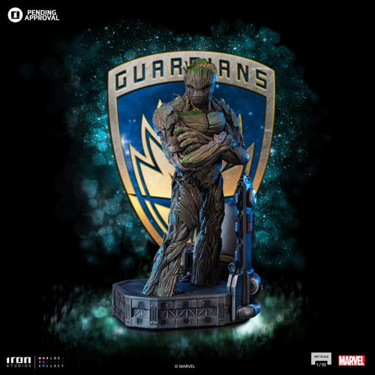 Preventa Estatua Groot - Guardians of the Galaxy Vol.3 - Limited Edition marca Iron Studios escala de arte 1/10
