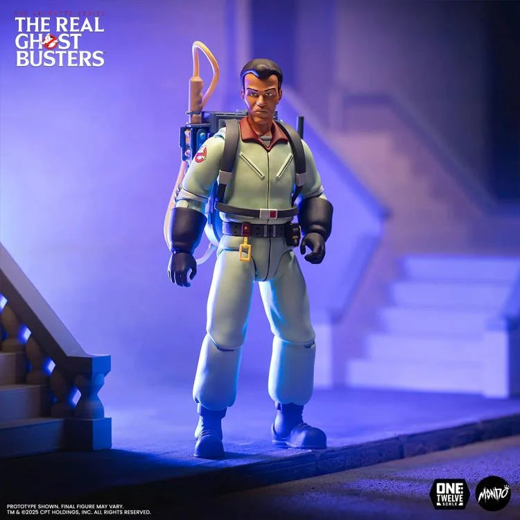 Preventa Figura Winston Zeddemore - The Real Ghostbusters marca Mondo escala pequeña 1/12