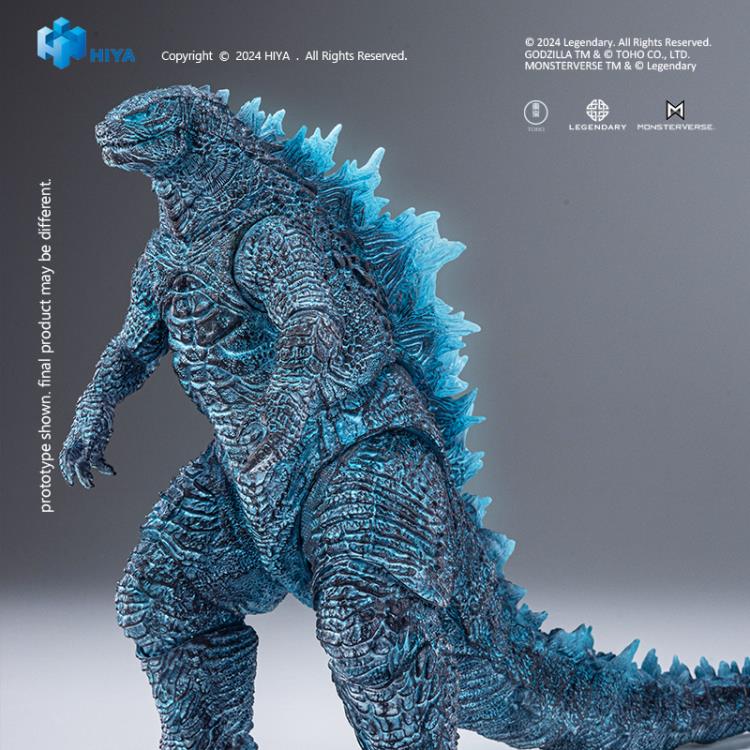 Preventa Figura Godzilla Energized (Exclusiva PX Previews) - Godzilla x Kong: The New Empire - Exquisite Basic marca HIYA EBG0187 (18 cm)