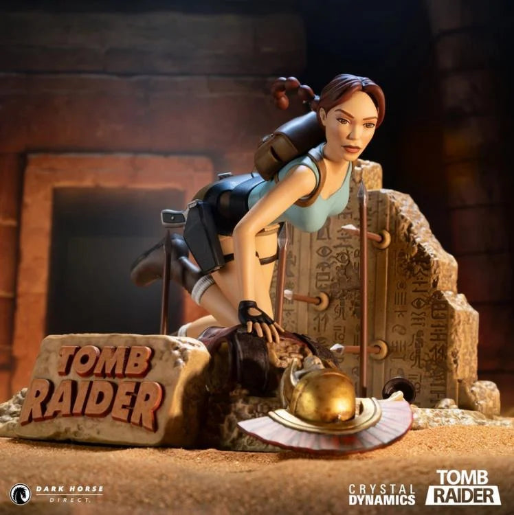 Pedido Estatua Lara Croft (Classic Era)- Tomb Raider marca Dark Horse escala (16.5 cm)