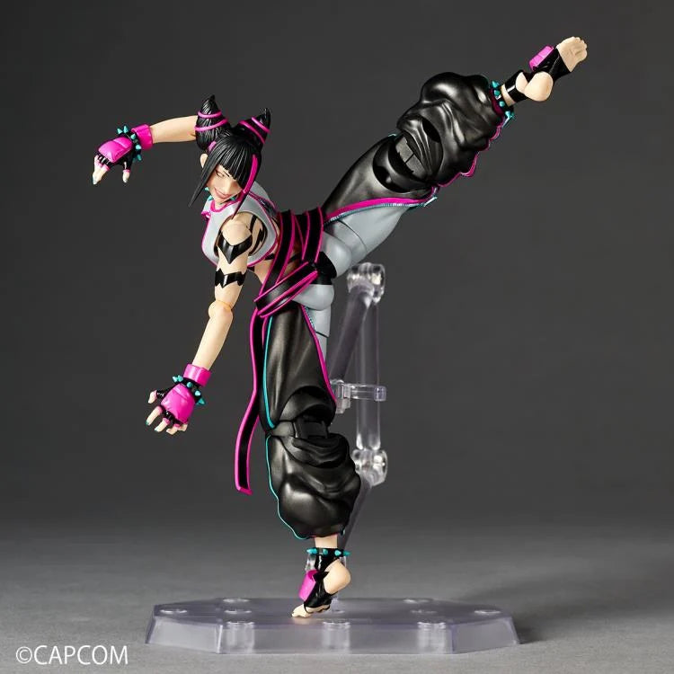 Pedido Figura Juri - Street Fighter 6 - Amazing Yamaguchi Revoltech marca Kaiyodo NR065 escala 1/12