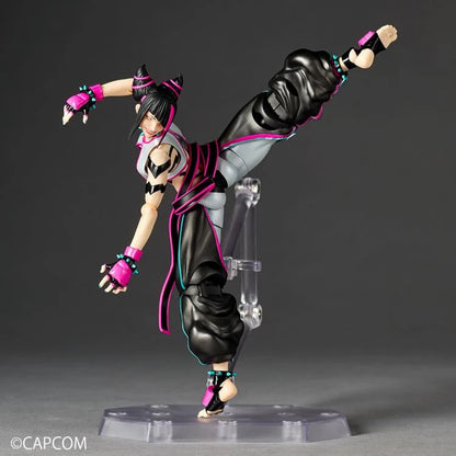 Pedido Figura Juri - Street Fighter 6 - Amazing Yamaguchi Revoltech marca Kaiyodo NR065 escala 1/12