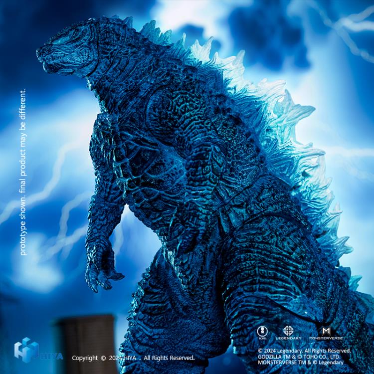 Preventa Figura Godzilla Energized (Exclusiva PX Previews) - Godzilla x Kong: The New Empire - Exquisite Basic marca HIYA EBG0187 (18 cm)