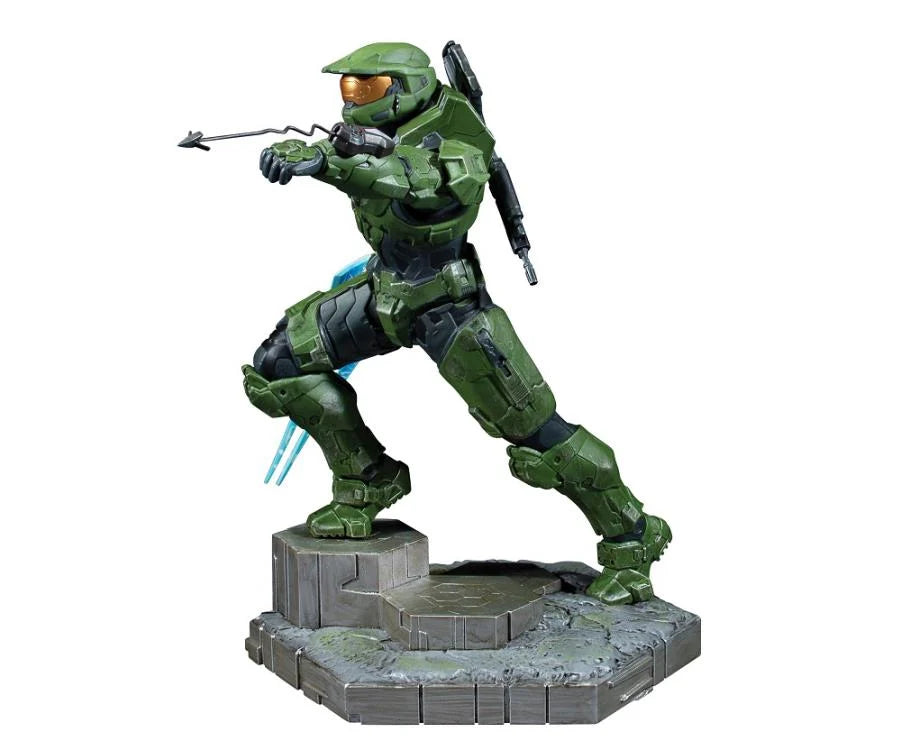 Pedido Estatua Master Chief con gancho - Halo Infinite marca Dark Horse escala (25 cm)
