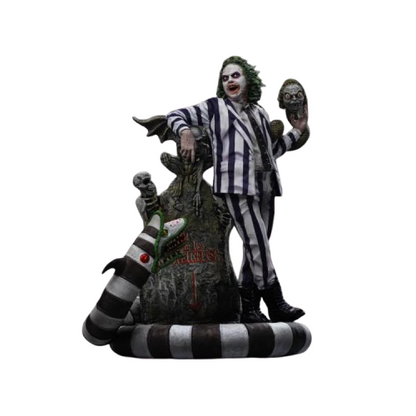 Preventa Estatua Beetlejuice (Deluxe version) - Beetlejuice Beetlejuice (2024) - Limited Edition marca Iron Studios escala de arte 1/10
