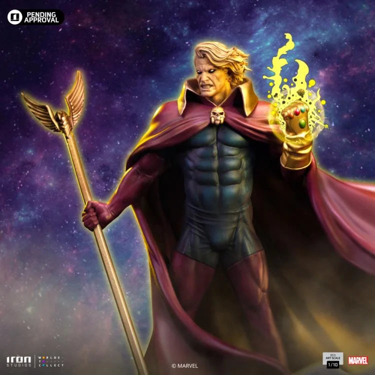 Preventa Estatua Adam Warlock - The Infinity Gauntlet - Limited Edition BDS marca Iron Studios escala de arte 1/10