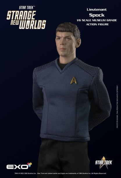 Preventa Figura Lieutenant Spock - Star Trek: Strange New Worlds marca EXO-6 EXO-01-061 escala 1/6