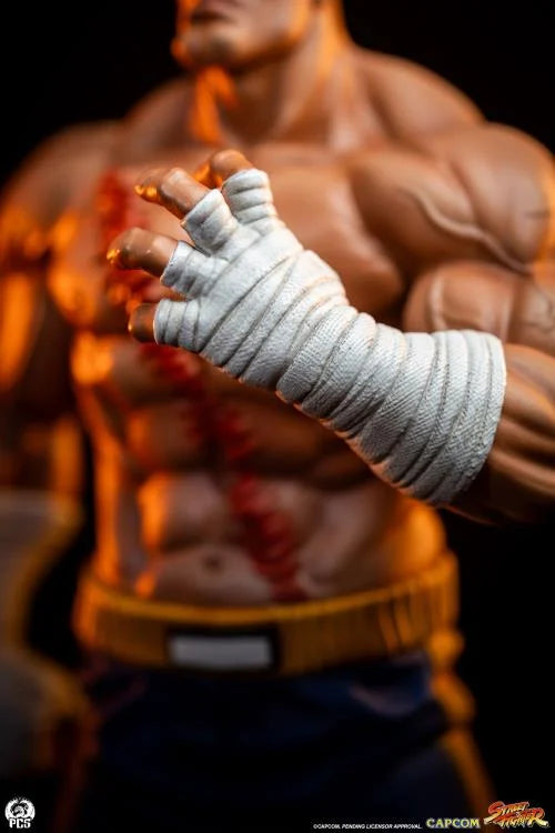 Preventa Set Estatuas Sagat y Juli - Street Jam - Street Fighter marca PCS Collectibles escala 1/10