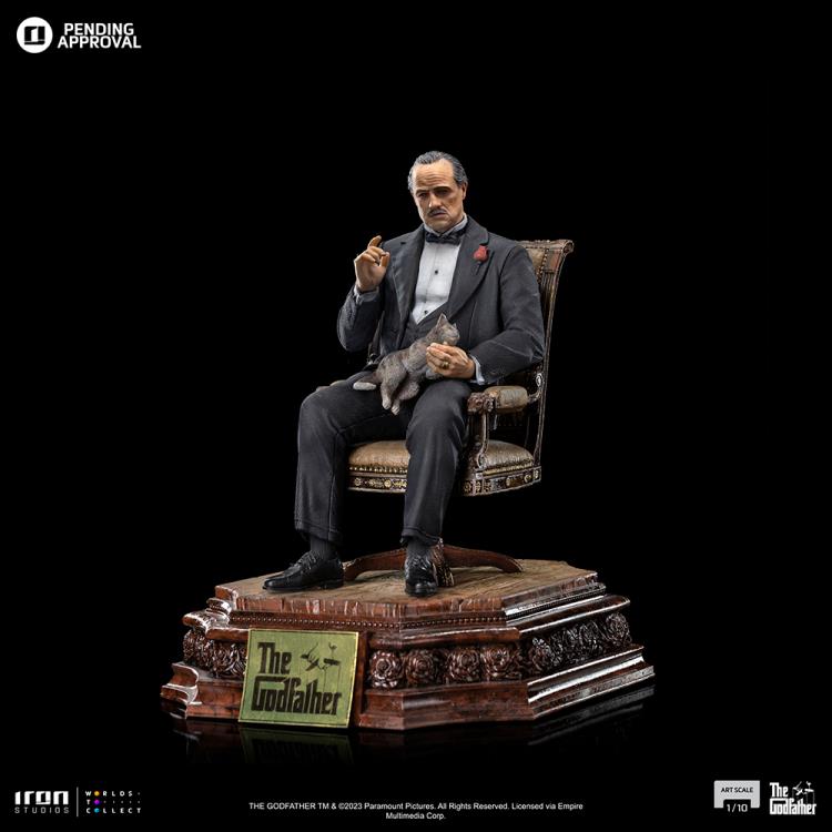 Preventa Estatua Don Vito Corleone - The Godfather - Limited Edition marca Iron Studios escala de arte 1/10