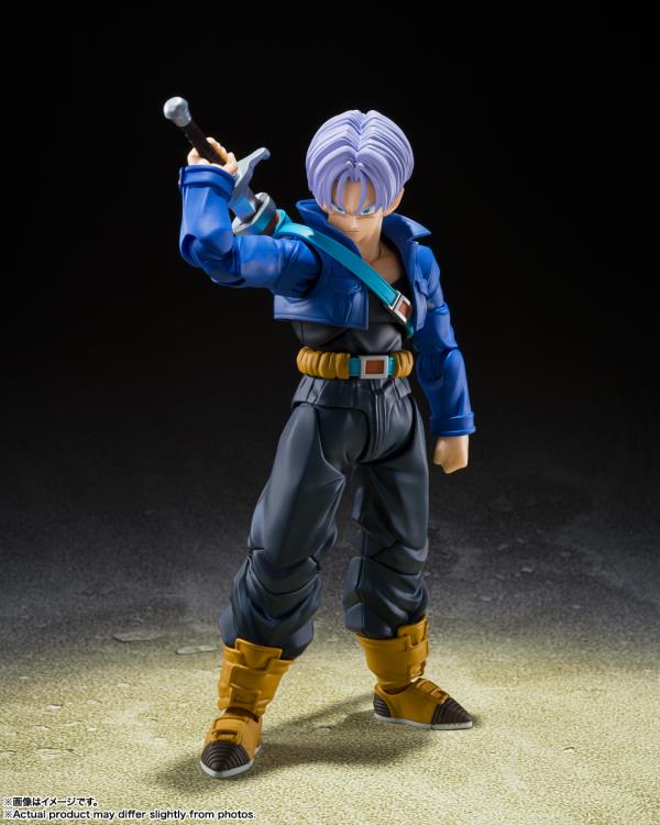 Pedido Figura Super Saiyan Trunks (Boy from the Future) - Dragon Ball Z - S.H.Figuarts marca Bandai Spirits escala pequeña 1/12