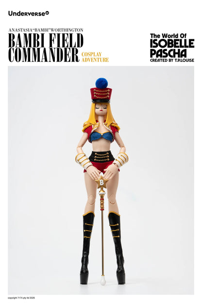 Preventa Figura Field Commander Bambi - The World of Isobelle Pascha Cosplay Adventure (Diseñador) marca Underverse UV202615-1 escala 1/6