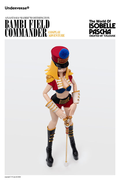 Preventa Figura Field Commander Bambi - The World of Isobelle Pascha Cosplay Adventure (Diseñador) marca Underverse UV202615-1 escala 1/6