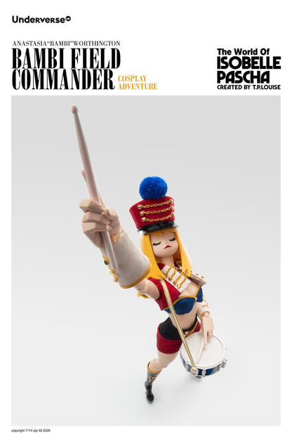 Preventa Figura Field Commander Bambi - The World of Isobelle Pascha Cosplay Adventure (Diseñador) marca Underverse UV202615-1 escala 1/6