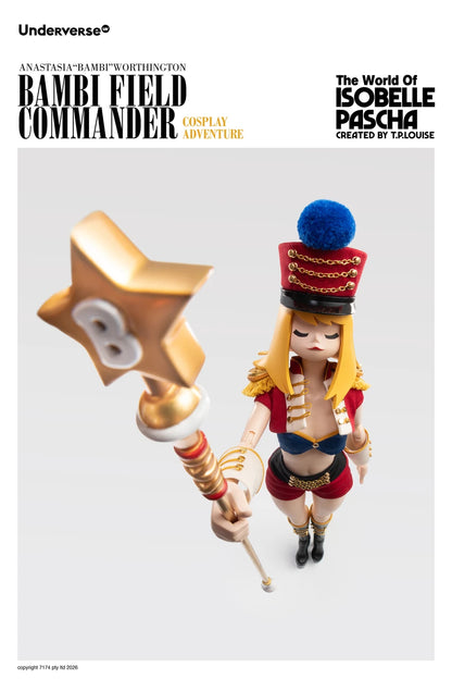 Preventa Figura Field Commander Bambi - The World of Isobelle Pascha Cosplay Adventure (Diseñador) marca Underverse UV202615-1 escala 1/6