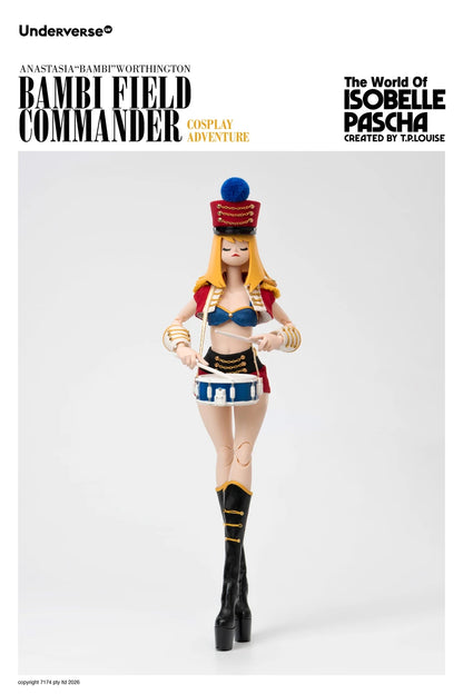 Preventa Figura Field Commander Bambi - The World of Isobelle Pascha Cosplay Adventure (Diseñador) marca Underverse UV202615-1 escala 1/6