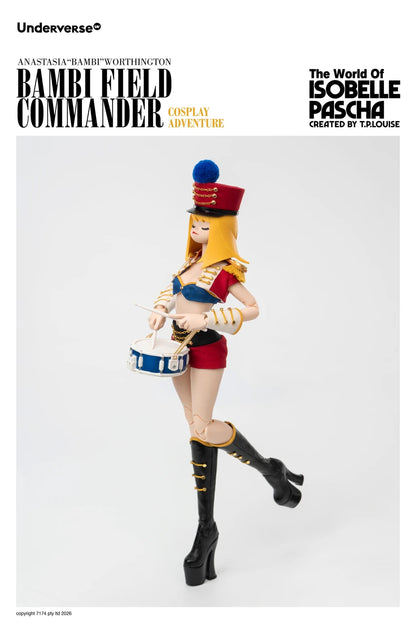 Preventa Figura Field Commander Bambi - The World of Isobelle Pascha Cosplay Adventure (Diseñador) marca Underverse UV202615-1 escala 1/6