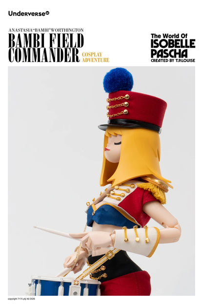 Preventa Figura Field Commander Bambi - The World of Isobelle Pascha Cosplay Adventure (Diseñador) marca Underverse UV202615-1 escala 1/6